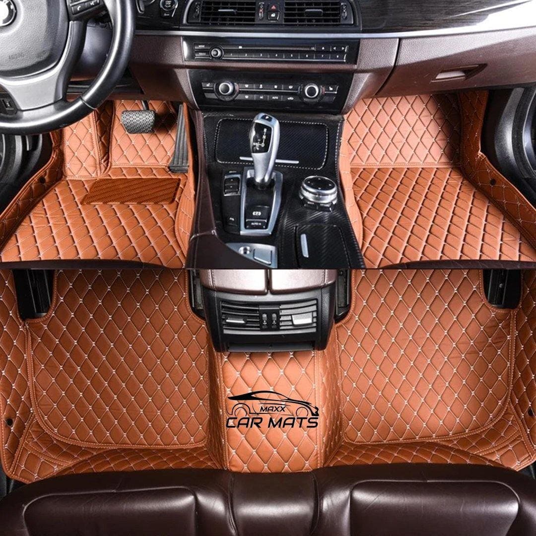 Luxury Caramel Brown Car Mats  Caramel Brown Car Floor Mats – Maxx Car Mats